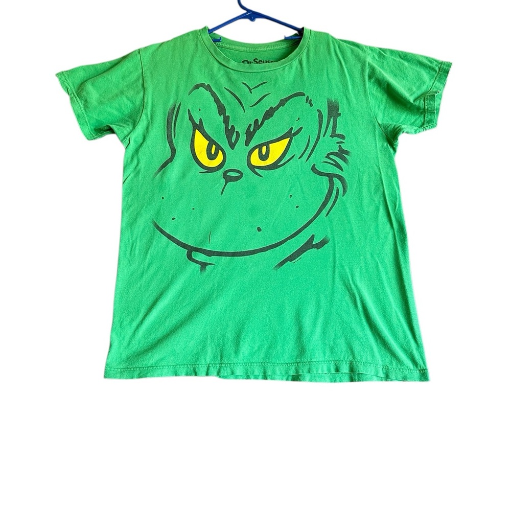 DR SEUSS BY HYBRID APPAREL MENS THE GRINCH FACE T-SHIRT SZ M - Picture 1 of 9